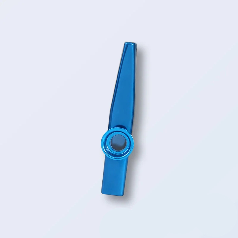 Kazoo aus Aluminiumlegierung in 7 Farben - Farbe Blau