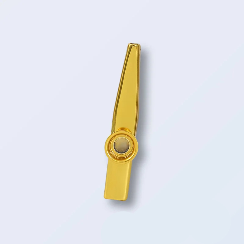 Kazoo aus Aluminiumlegierung in 7 Farben - Farbe Gelb