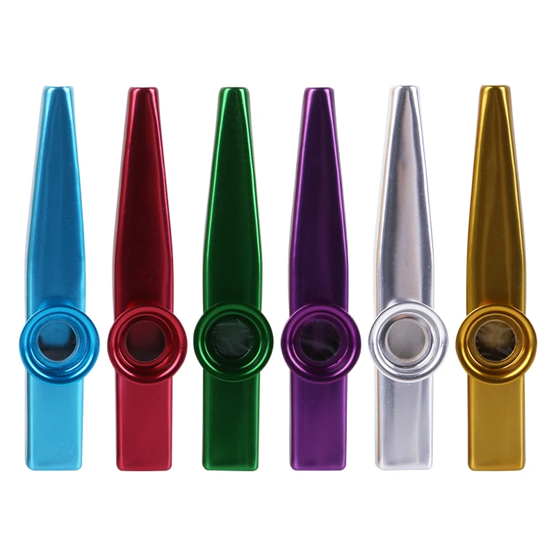 Metall-Kazoo mit Aufbewahrungsetui - 7 Farben