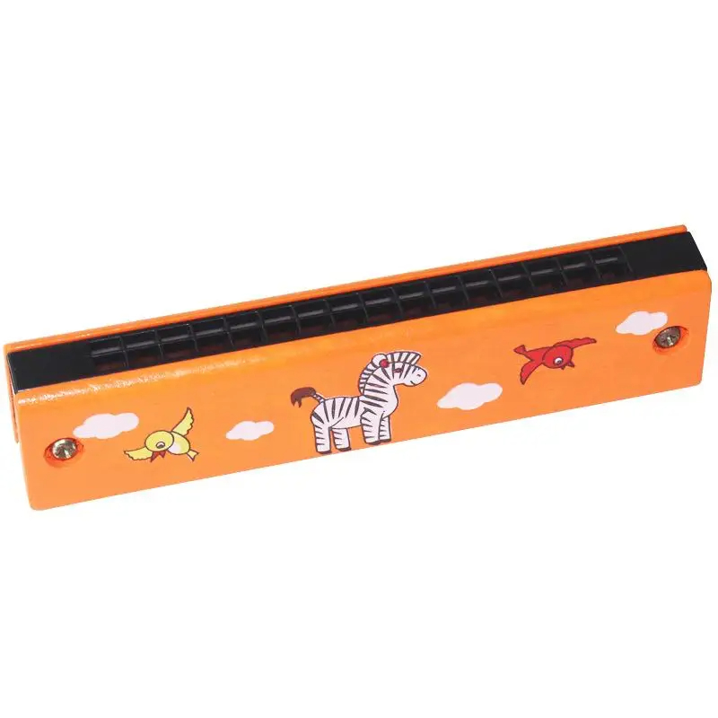 10er-Pack Kinderharmonikas mit 16 Löchern - Modell 4