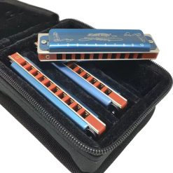 Pack mit 3 diatonischen Mundharmonikas in 3 verschiedenen Stimmungen