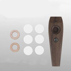 Details des Holz-Kazoo-Pakets