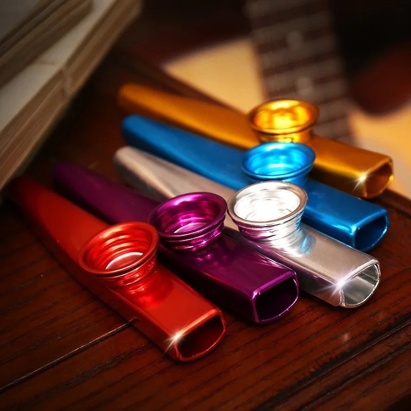 Vollansicht Kazoo aus Aluminiumlegierung in 7 Farben