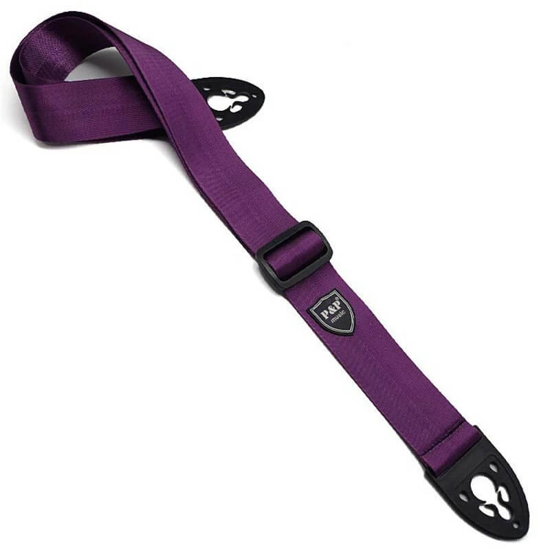Polyester-Gurt in leuchtenden Farben - Farbe Violett