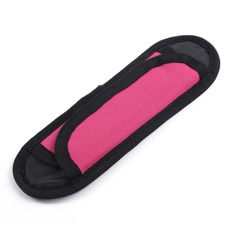 Abnehmbares, rutschfestes Schulterpolster für Gitarrengurt - Farbe Rosa