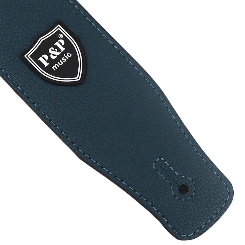 Details Farbverlauf weiches, verstellbares Leder-Bassgitarrenband