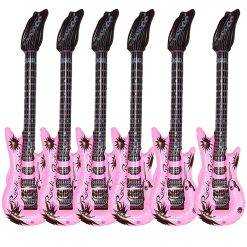Viele aufblasbare Gitarren - Packung 10