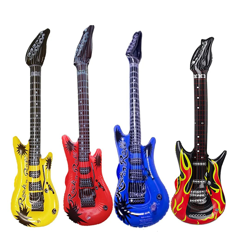 Los von aufblasbaren Gitarren - Paket von 3
