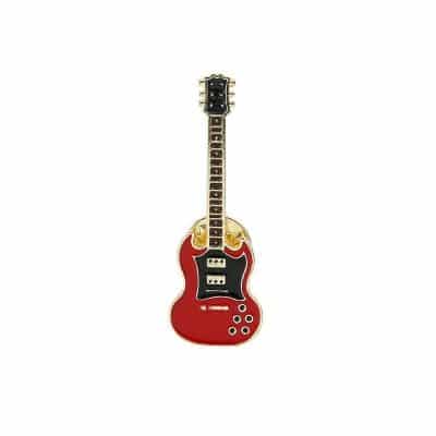 Pins Elektrische Gitarre - Farbe Rot