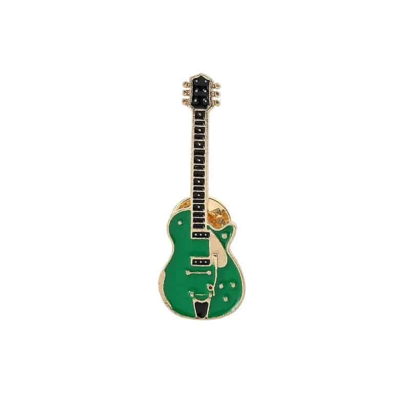 Pins Elektrische Gitarre - Farbe Grün