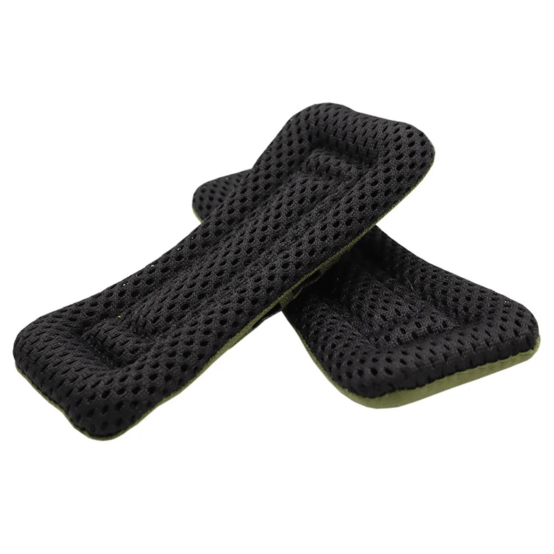 Detail einer super gepolsterten ergonomischen Schultergurt mit atmungsaktivem Mesh