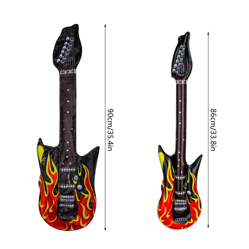 Abmessungen Aufblasbare Elektrogitarre