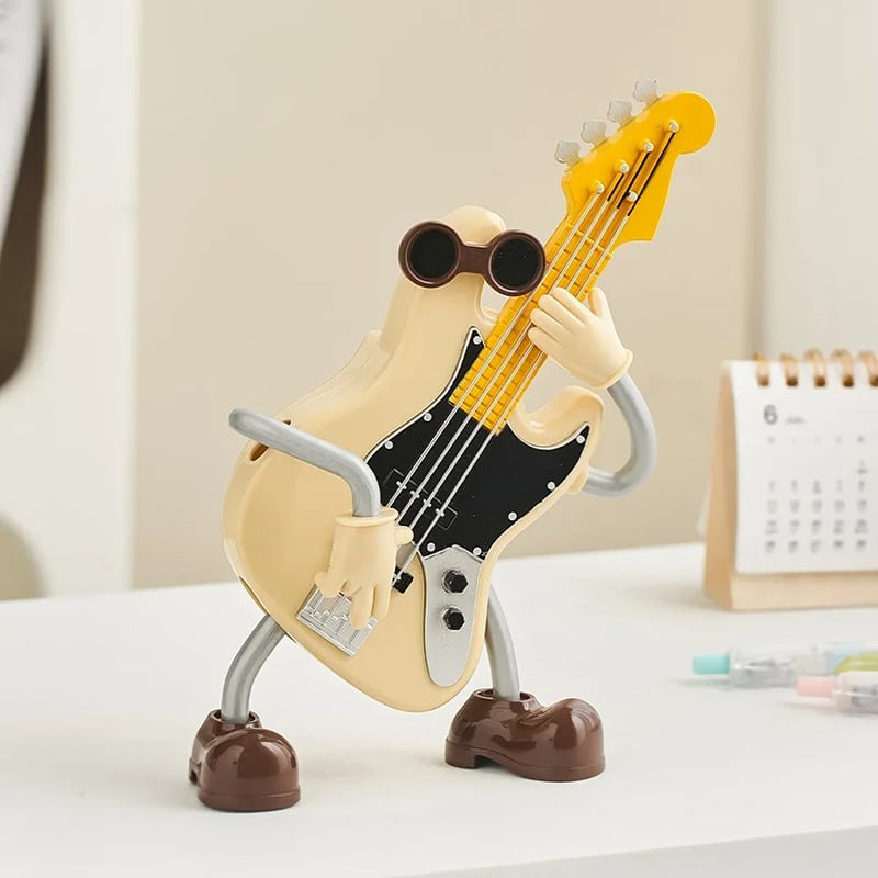 Miniaturgitarre Elektrische Gitarre - Miniaturfigur Gitarre
