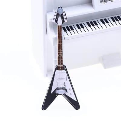 Miniatur-E-Gitarre vom Typ Flying V - Modell 1