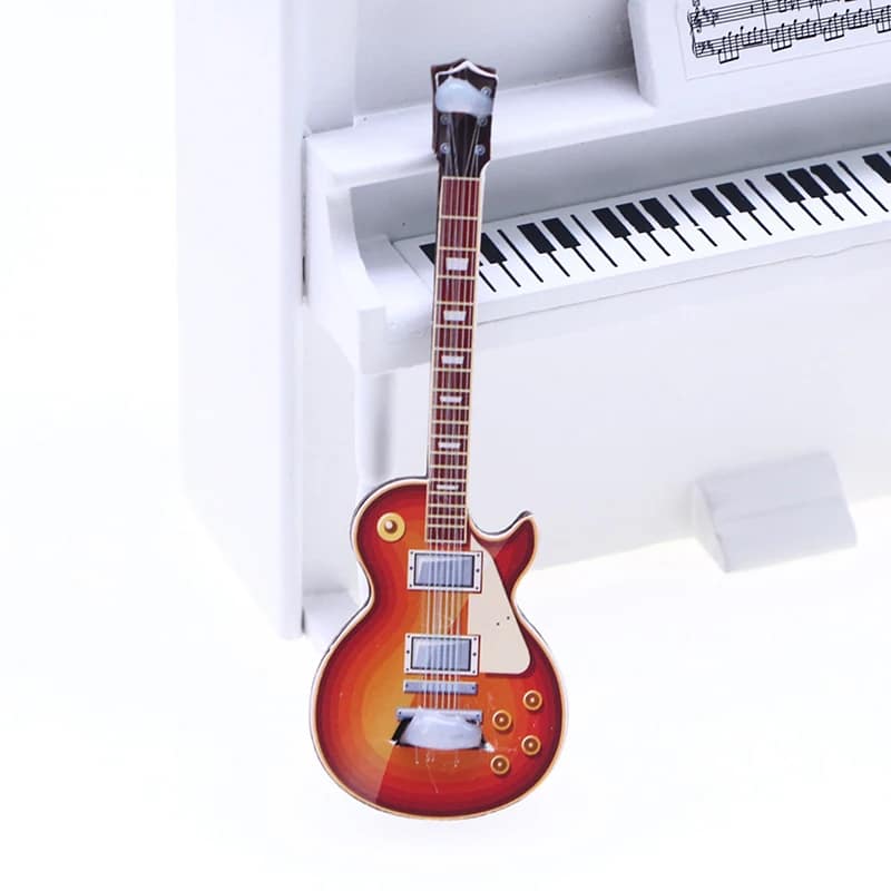 Miniatur-Elektrogitarre vom Typ Gibson - Modell 2