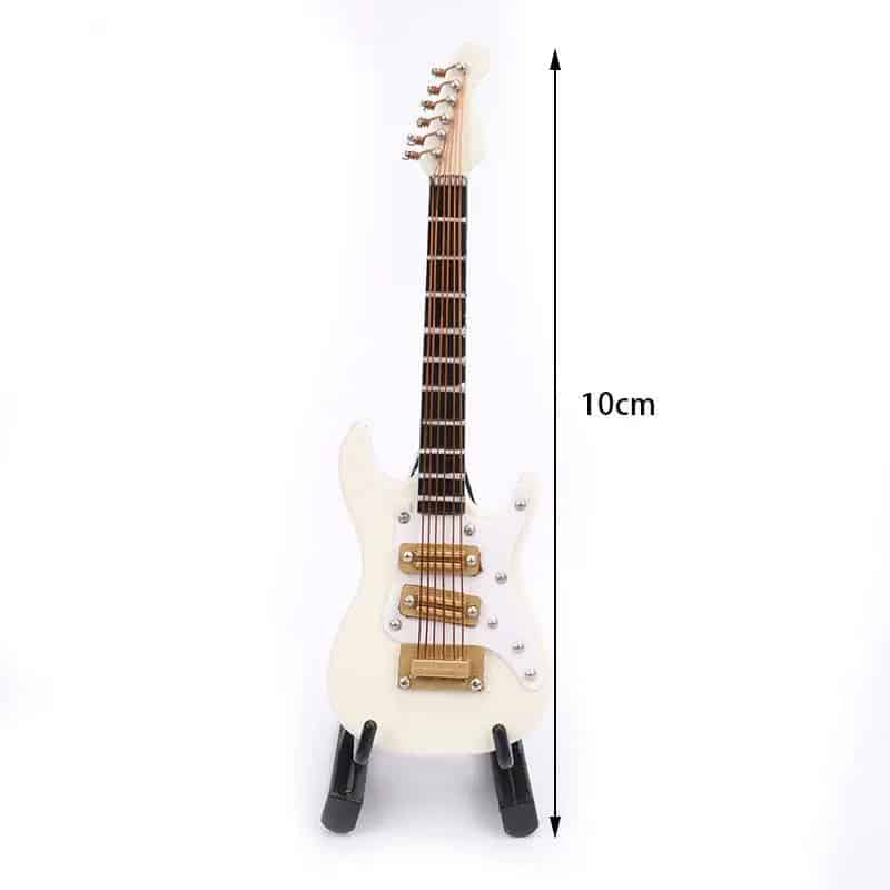 Abmessungen Miniatur E-Gitarre