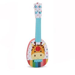 Übersichtsbild einer 'Fröhliche Bunte Giraffe' Kinder-Gitarre für Kleinkinder!