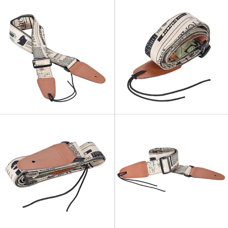 Details Vintage Gitarrengurt Urbanes Tagebuch