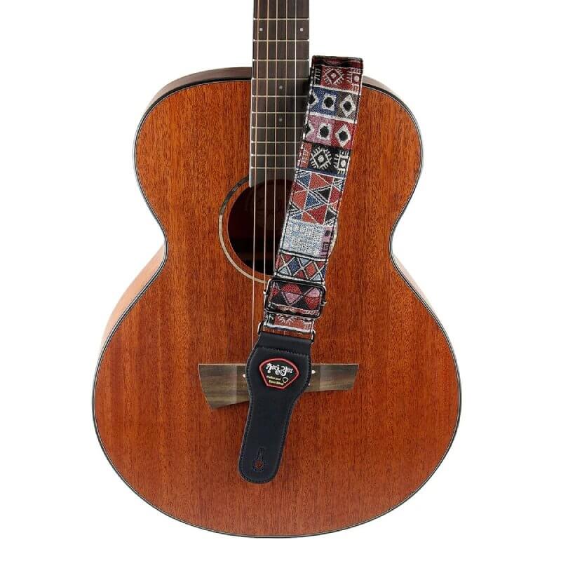 Herrliche Vintage Patchwork Tribal Gitarrengurt
