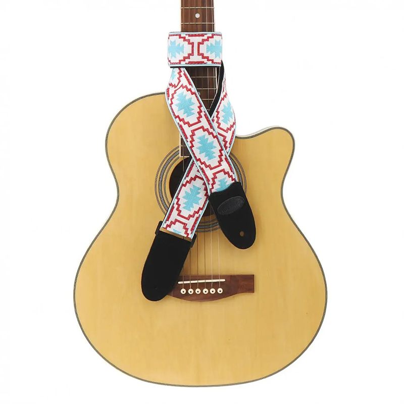 Bohemische Gitarrengurt Avis Azur