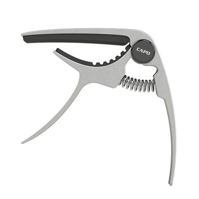 Capodastre für Ukulele aus Aluminiumlegierung in grauer Farbe