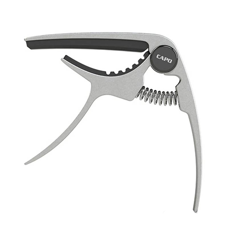 Capodastre für Ukulele aus Aluminiumlegierung in grauer Farbe