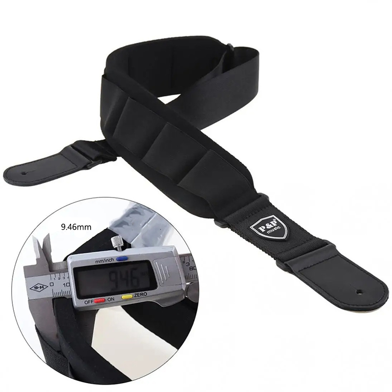 Dicke des komfortablen, ergonomischen Neopren-Gitarrengurts