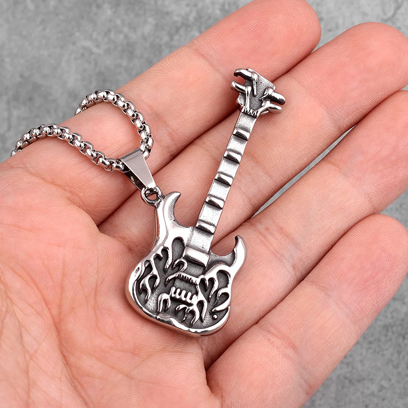 Bauernhof Anhänger Gitarre Hölle Gitarre - Rock und Metal Geist