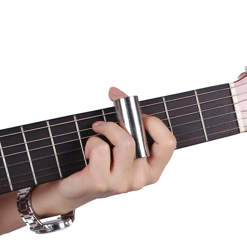 Los von 3 Gitarren-Slides mit einem vollständigen Satz Plektren - tolles Angebot!