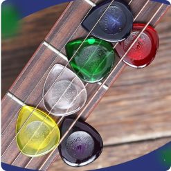 Set von 6 Plektren für elektrische oder akustische Gitarren - 3 Größen zur Auswahl!