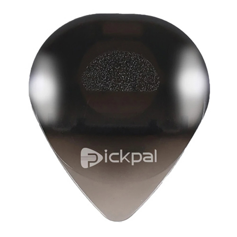 Gitarrenplektrum mit hochempfindlicher LED-Leuchte in Schwarz