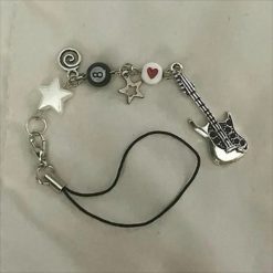 Musikalischer Gitarren-Schlüsselanhänger