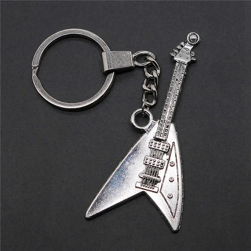 Schlüsselanhänger - Flying V Elektrogitarre
