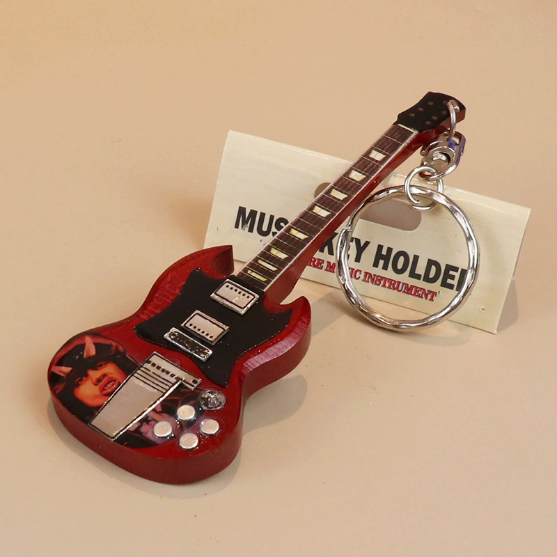 Elektrische Gitarre Schlüsselanhänger - Hard Rock