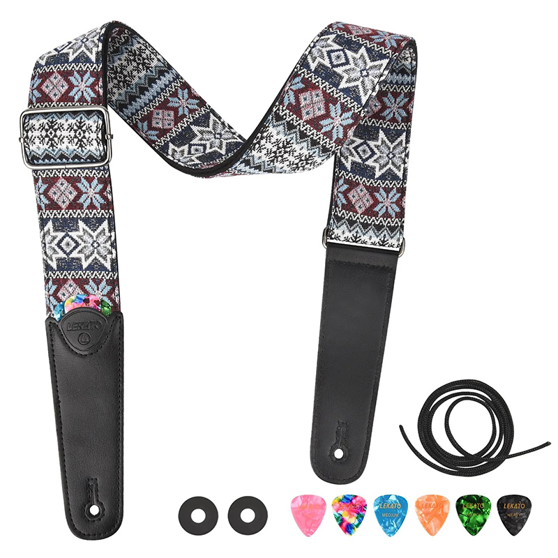 Nordic Echoes' Gitarrengurt - Komplettes Set mit Zubehör