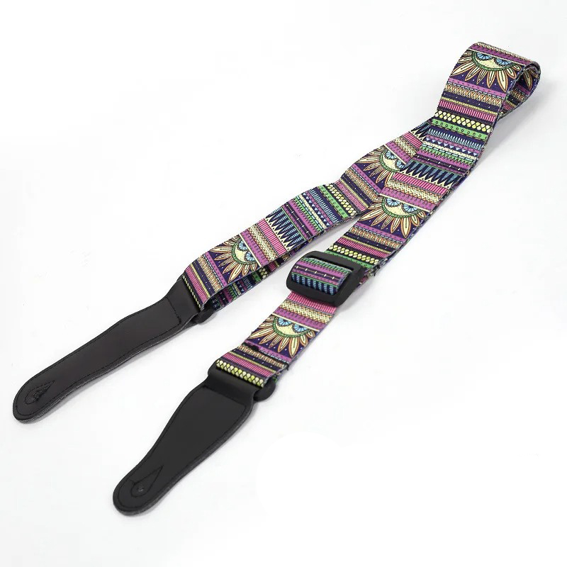 Vintage Gitarrengurt - Ethnisches Prisma