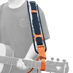 Komfortabler urbaner Bassgurt aus echtem Leder