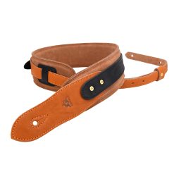 Gitarrengurt für Bass "Klassische Eleganz" aus Leder