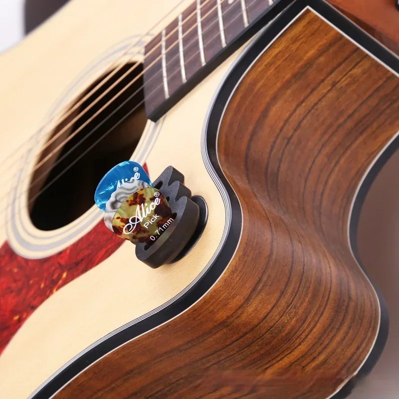 Unterstützung für Gitarrenplektren mit Saugnapf