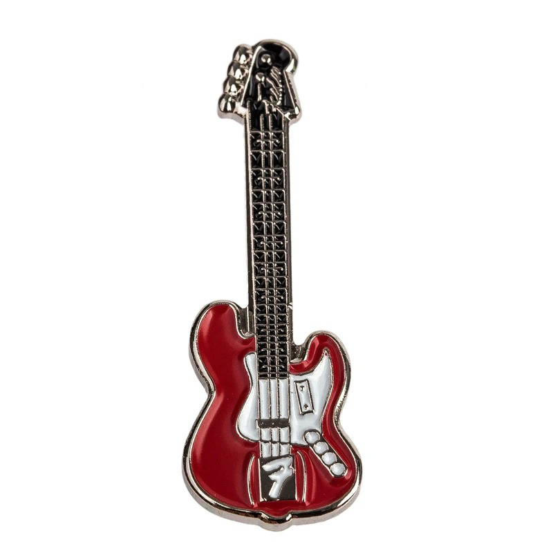 Emaille-Anstecknadeln Elektrische Rock N Roll Gitarre
