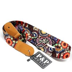 Psychedelischer Mosaik Ukulele Gurt