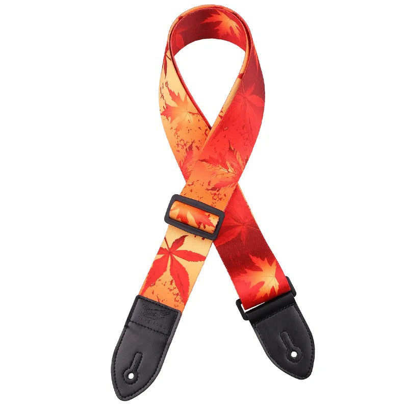 Gitarrengurt Herbstliche Ahornblätter