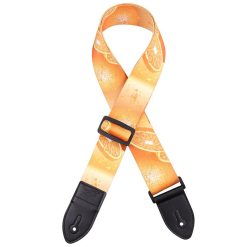 Orangefarbener Sonnenuntergang Gitarrengurt