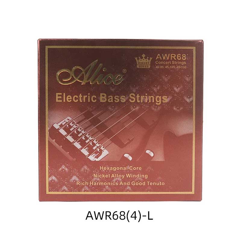 4 leichte E-Bass-Saiten - Transparenter Ton, Fortgeschrittene Elektromagnetische Eigenschaften, Reich an Harmonien und Gute Sustain