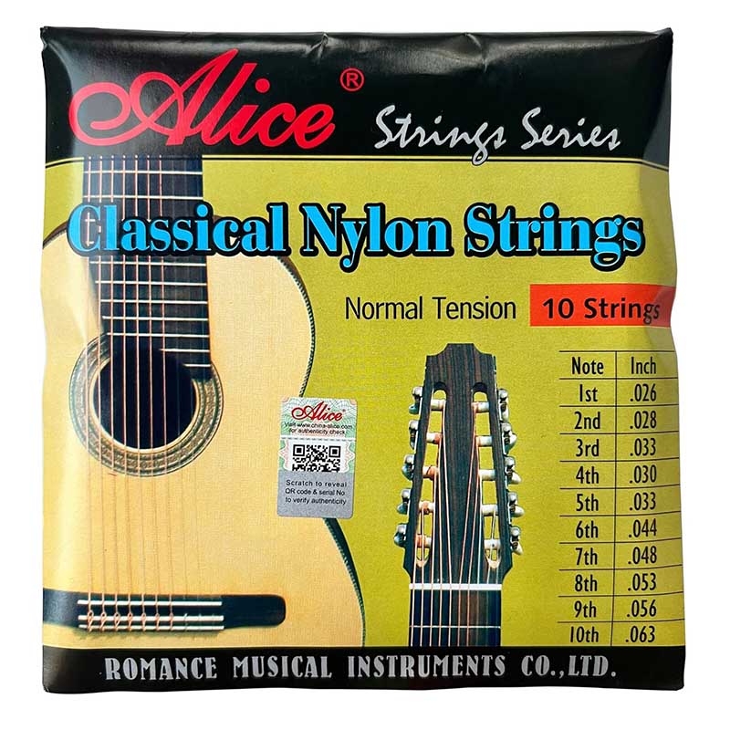 Avant Cordes Klassische Gitarre - Für 10-saitige klassische Gitarre