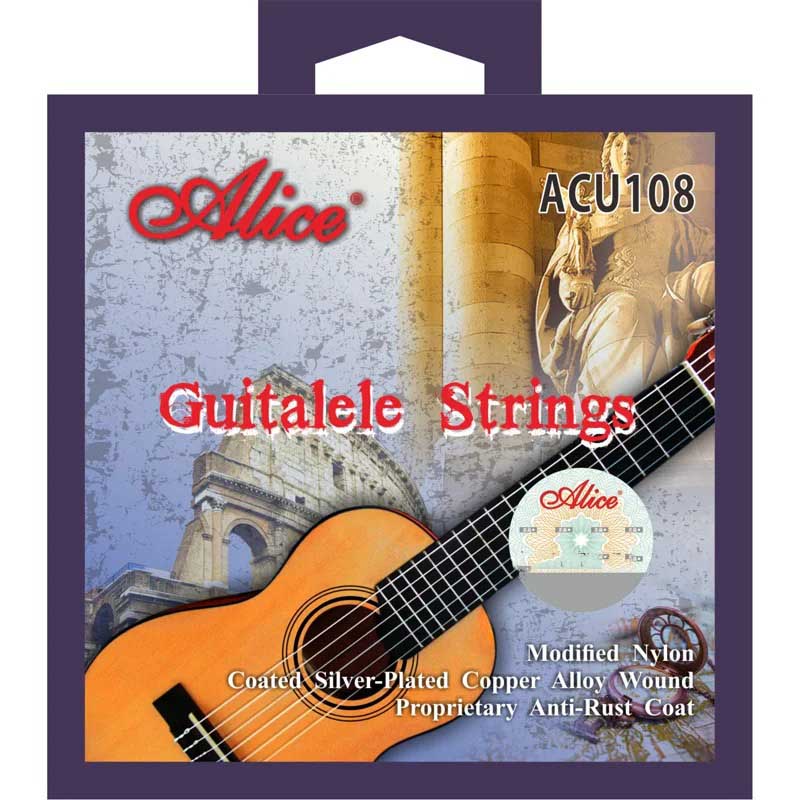 Avant Cordes für Guitalele mit Reichem und Warmem Klang, Modifiziertes Nylon Erreicht Schnelle Stimmstabilität