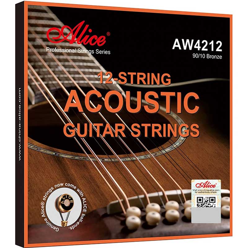 Avant Akustikgitarrensaiten mit 12 Saiten - Heller Klang, Texturierter Ton und Komfortables Spielgefühl