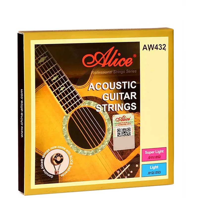 Avant Cordes für Akustikgitarre - Übungsseil, Kupferlegierung, Bronze Farbe 8515, Klarer und Definierter Klang