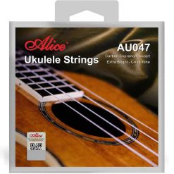 Avant Cordes für Ukulele (SOCO) - Konzert-Saiten, Karbon, Extra Glänzend, Klarer Klang