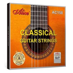 Klassische Gitarrensaiten Konzertsaiten - Kristall-Nylon & Karbon-Diskantsaiten mit vollem und ausgewogenem Klang, angenehm zu berühren